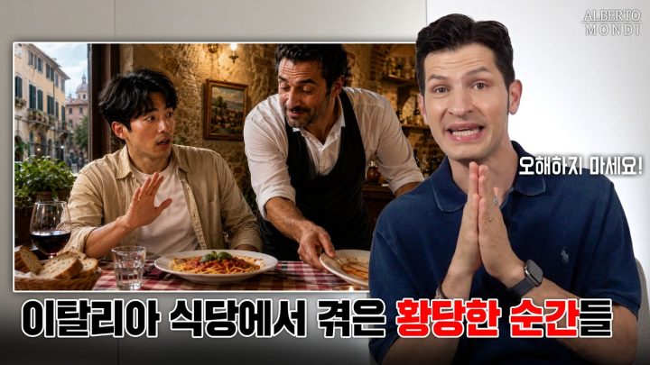 한국인이 모르고 가면 당황하는 이탈리아 문화