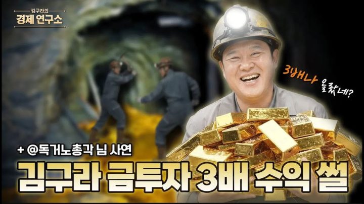 금으로 3배 이익 낸 김구라의 비결은? 🏅 [🏘️ 김구라의 경제연구소 EP.68 - 사연편]