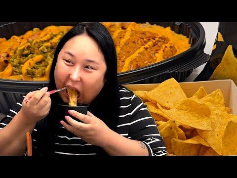꾸덕하고 빠삭한 야식 먹방