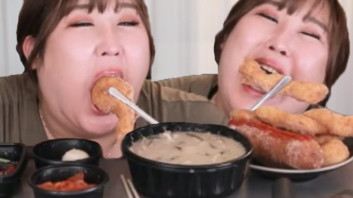 본식보다 더 맛있는 후식 𝙟𝙤𝙣𝙣𝙖 𝙙𝙚𝙡𝙞𝙘𝙞𝙤𝙪𝙨  돼지국밥/꽈배기 먹방 [muckbang/eatingshow]