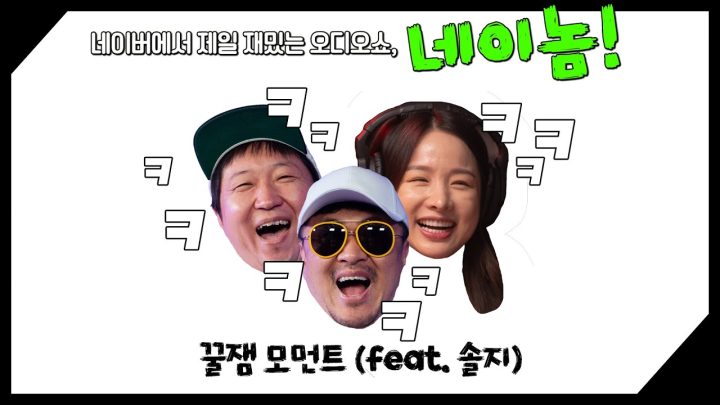 [형돈이와 대준이] 네이버에서 제일 재밌는 오디오쇼! 네이놈! 꿀잼 모먼트(feat.솔지)