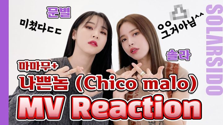 마마무+ "나쁜놈(Chico malo)" MV리액션