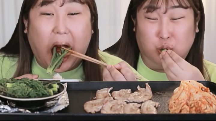 두릅삼겹살 먹방을 하겠습니다.[muckbang/eatingshow]