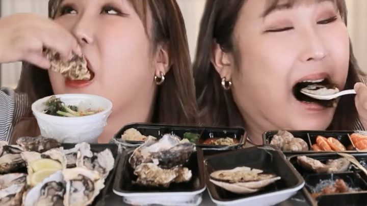 굴 철이 끝나기전에 뽕을 뽑겠다. 굴/모듬해산물/김치찌개 먹방[muckbang/eatingshow]