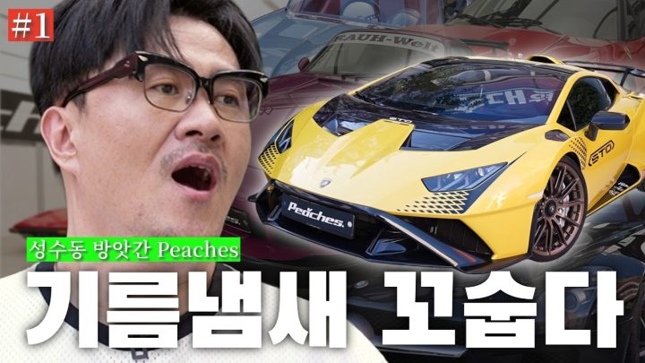 [전국자랑대회] 람보르기니를 신차로 뽑으면 벌어지는 일 | 벤츠 C43 AMG부터 SLS, 람보르기니 우라칸 STO부터 페라리 308 GTS까지 (PEACHES 1)