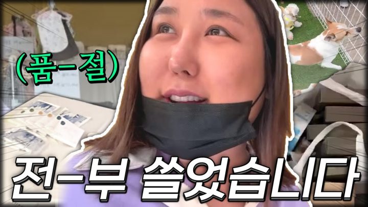 돈 좀 썼습니다 (+구독자선물🎁)