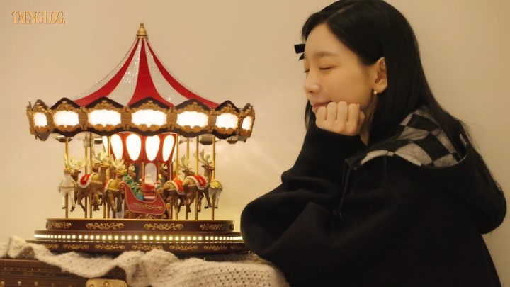 [TAENG LOG #17] Merry ChristMas🎄그리고 햅삐뉴이어💜(TAEYEON eyesmagazine Louis Vuitton Holiday Behind)