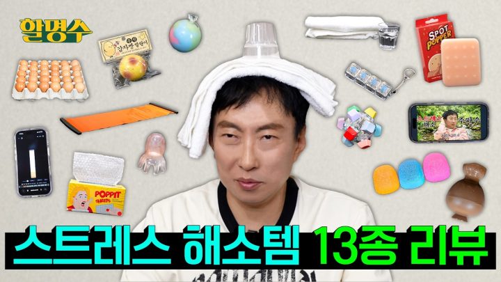 (ENG) 스트레스를 해소하는 게 스트레스야 EC.. 내가 미치겠어 지금 | 스트레스 해소템 13종 리뷰 | 할명수 ep.289