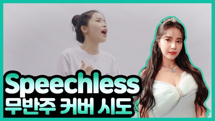 요청이 정말 많았던 speechless 커버시도! speechless cover!
