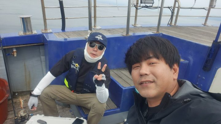 Live) 통영 몬스터 무늬오징어 낚시. 도전!!
