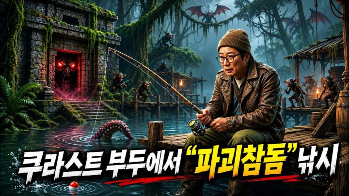 이수근의 디아블로2 라이브 "쿠라스트 부두에서 참돔 낚시 하실 분"