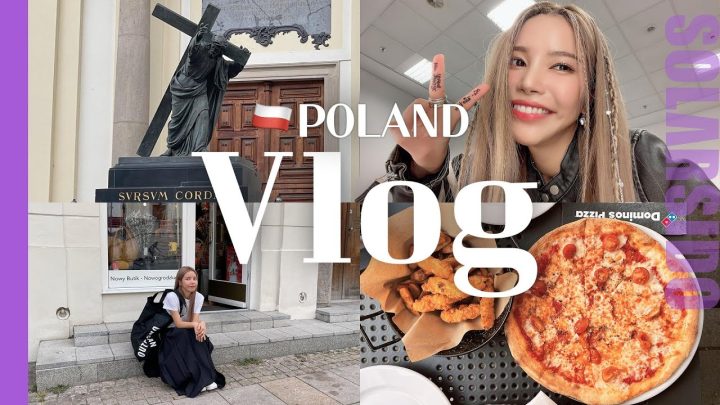 VLOGㅣ생애 첫 폴란드, 쇼핑, 서울 사투리, 환장의 케미 매니저님까지