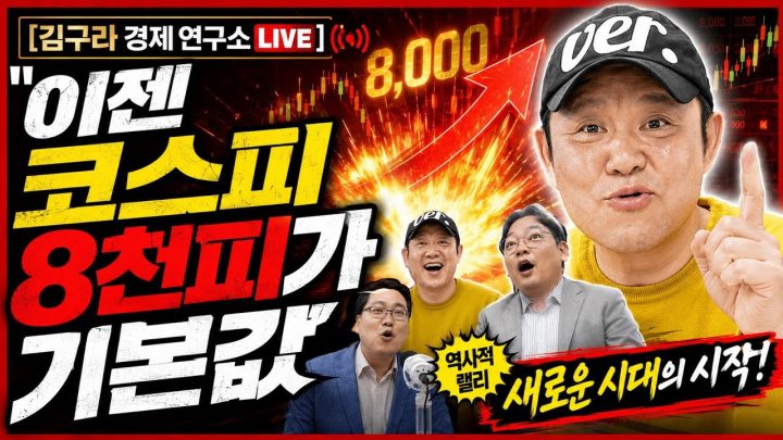 📈 미국-이란 전쟁이 끝나면 8천피가 기본? [🏘️ 김구라 경제연구소 EP.100 - 주식 라이브]