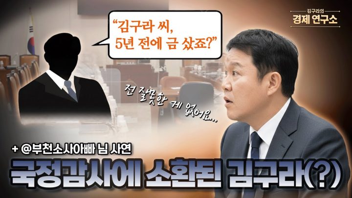 국정감사에 '김구라'가 소환된 이유는? [🏘️ 김구라의 경제연구소 EP.69 - 사연편]