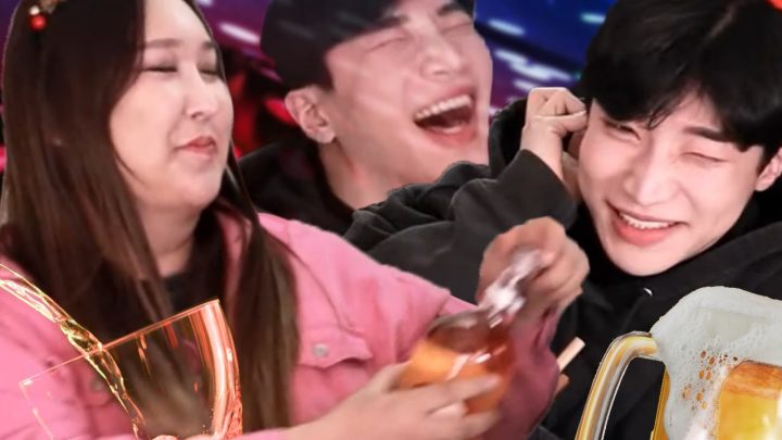 난 널 이렇게 약하게 키우지 않았어... 🎄크리스마스 술 먹방🥂