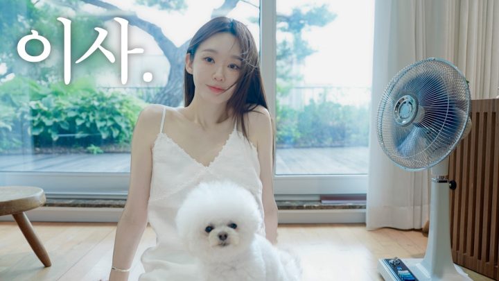 갑작스럽게 이사를 하게 됐어요.