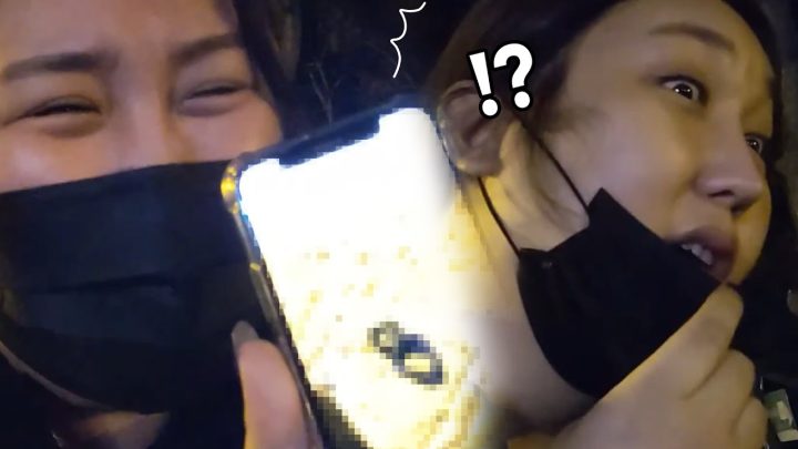 야방중에 어떤남자가..팬티를.. 벗....었..