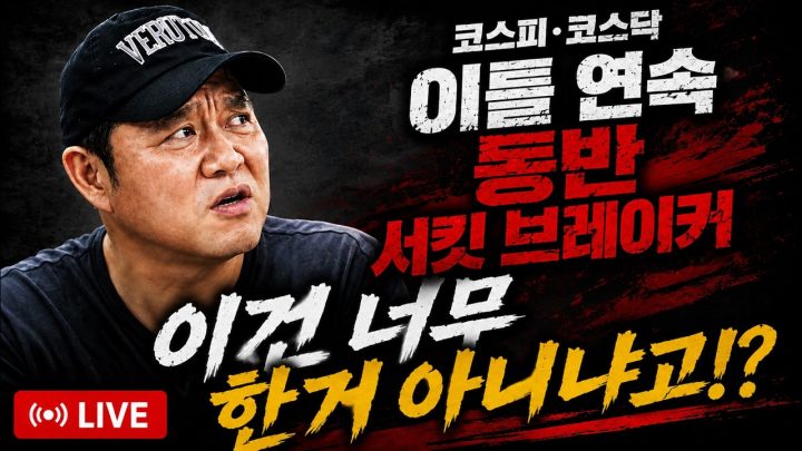 💻 이틀 연속 동반 서킷브레이커… 중국이 반도체까지 먹는다? [📈 김구라 경제연구소 EP.109 - 주식 라이브]