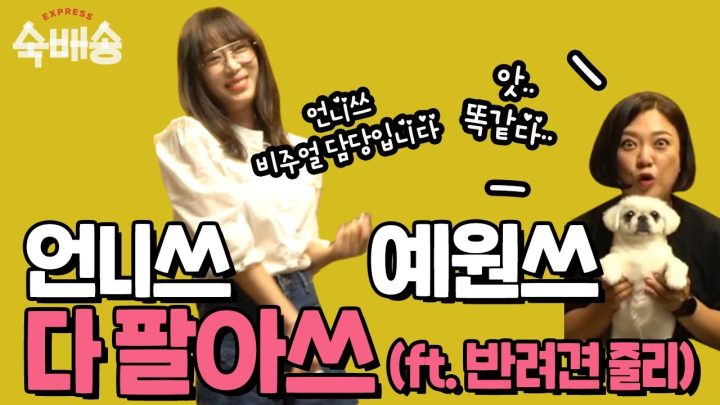 숙배송2 - 강예원 편 하이라이트 (시선 강탈 반려견 줄리)