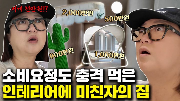 🚨충격주의🚨 인테리어로 끝을 봤다!? 저세상 레벨 랜선 집들이