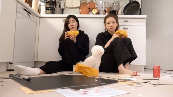 다비치의 노동 24시