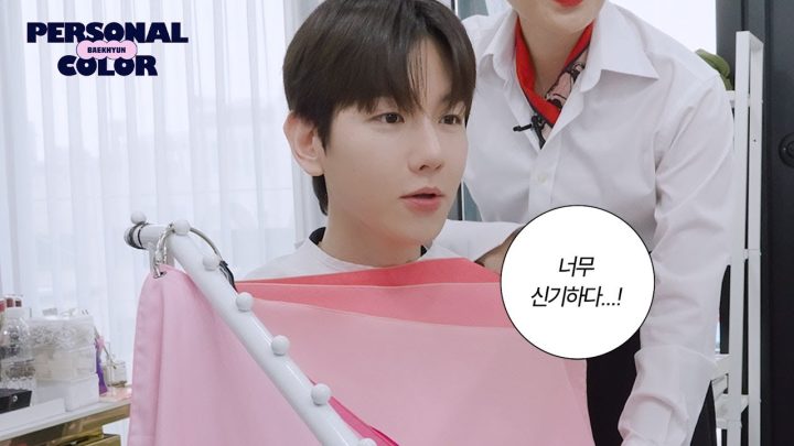 저의 퍼스널 컬러는요!🤭 | 백현 (BAEKHYUN)