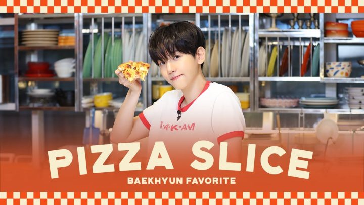 🍍파인애플 피자 한 번만 드셔보세요!🍕| PIZZA SLICE | 백현 (BAEKHYUN)
