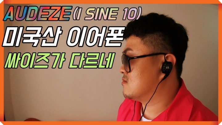 [데프콘]음질! 가격! 할인! 지렸다!! 오디지 AUDEZE ( I SINE 10) 미국산 이어폰은 싸이즈가 다르네!