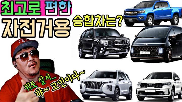 [데프콘] 자전거용 승합차로 최고의 차량은?(스타리아? 펠리세이드?) 뭐로 살지 고민이다~