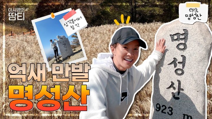 황금빛 억새로 물든 명성산에 다녀왔어요.
