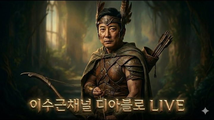 개그맨 이수근 디아블로2 라이브