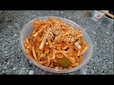 풍자의 무생채 레시피! 쿡방먹방 MUKBANG