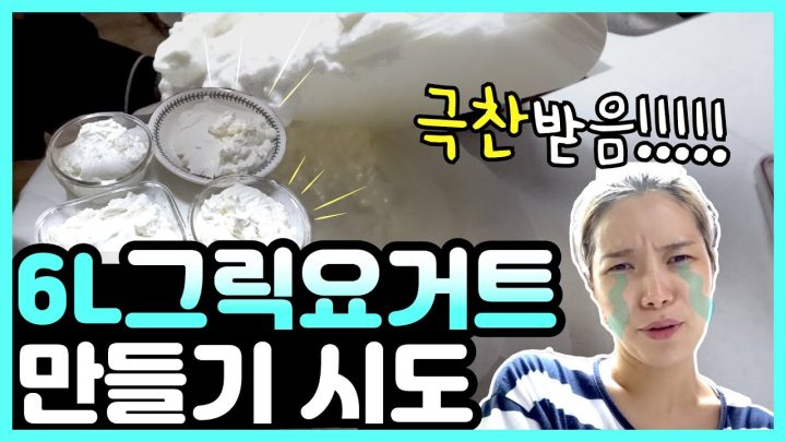 이것만 알면 그릭요거트만들기가 껌이다!!