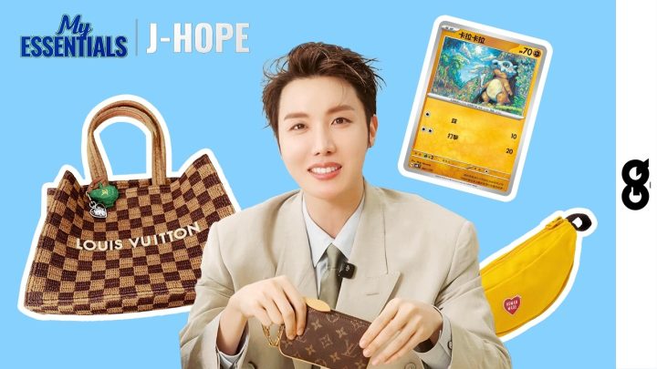 [ENG/마이에센셜] 개굴 개굴 개구리 키링부터 RM이 준 탕구리 카드까지 귀여운 거 다 있는 제이홉의 가방 속 (J-HOPE, BTS, LOUIS VUITTON, 루이 비통)