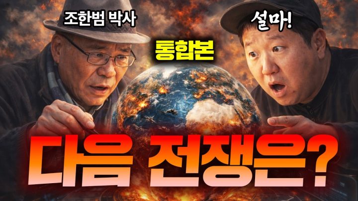 82억 인류, 긴장 최고조!🌎🔥 '역사'를 진단하며 보는 현재 전쟁의 정체!!😲⚔️🔫🚀(조한범 박사 통합본)