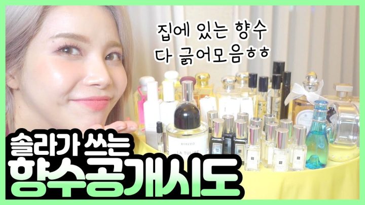 요청이 많았던 제가 쓰는 향수들 소개합니다!!!