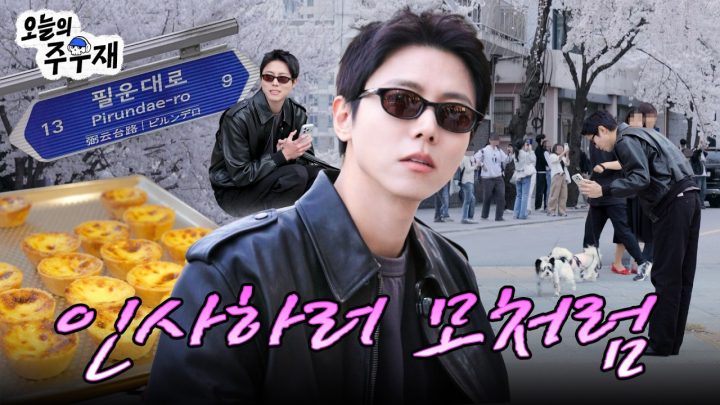 🌸내향인 주우재의 벚꽃 나들이 [모처럼 나와보았네] EP.9 서촌 편