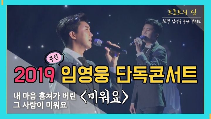 [ 2019 임영웅 단독콘서트 IN 부산 ] 내 마음 훔쳐가버린 영웅시대 미워요...♥ (미워요-임영웅)