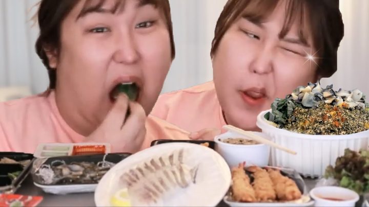 입맛이 없었는데요? 있었습니다! 우럭회/소라무침/해삼/멍게먹방[muckbang/eatingshow]