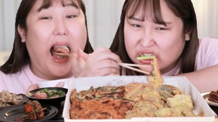 제가 뭘 먹었는지 모르겠어요.. 모듬전/명란젓/오이소박이/명태채/마늘쫑[muckbang/eatingshow]