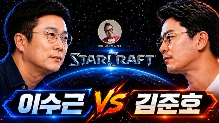 로지텍과 함께하는 개그맨 이수근 VS 김준호 스타크래프트 1대1 대결