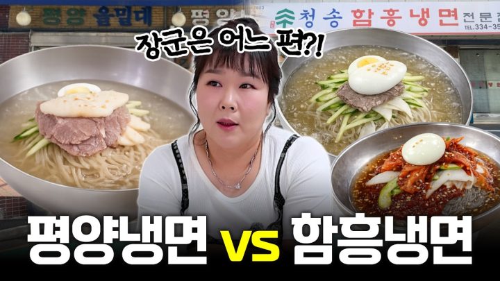 평양냉면 맛집&함흥냉면 맛집🤤 전부 가 본 먹잘알 민경장군의 선택은?｜편식하는 날 EP.02