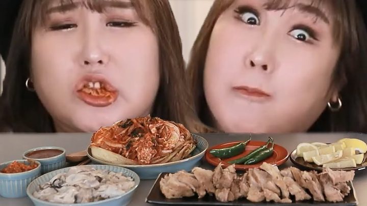 2021 첫 먹방 메뉴는!! 보쌈/굴 먹방[muckbang/eatingshow]