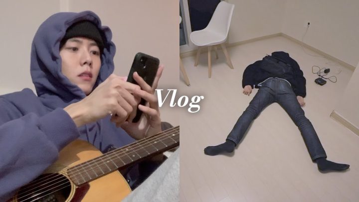 🤭 작업실 구했어요! 연말부터 1월 까지의 기록 | 반려견, 데일리룩, 크리스마스, 새해, 일상 Vlog