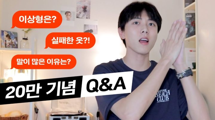 🔎20만 기념 Q&A | 비혼주의에 대해서, 이상형, 동안비결, 100만공약?