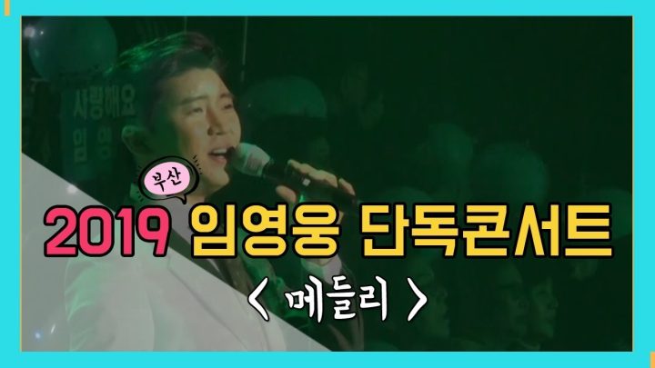 [ 2019 임영웅 콘서트 IN 부산 ] 메들리 !! (사랑의미로+내마음별과같이+난정말몰랐었네)