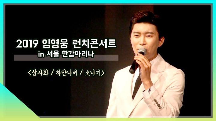 2019 임영웅 런치콘서트 IN 한강마리나 1부 (상사화/하얀나비/소나기)