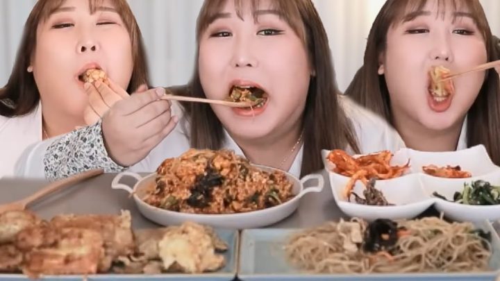 한복입고 설 음식 먹기 (무속인아닙니다) mukbang/eatingshow