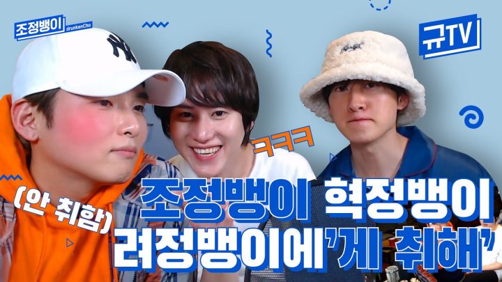 조정뱅이, 혁정뱅이, 려정뱅이에 🐶취해… (feat. 처음처럼 회오리 챌린지) || 규티비🤡