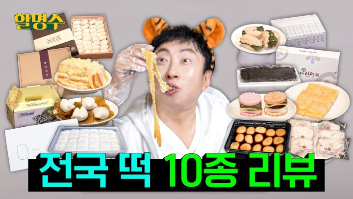 (ENG) 🐯떡 하나 주면 안 잡아먹고 떡 열 개 주면 쫀득한 리뷰 말아드립니다 | 창억떡 오복떡집 행복한 떡집 경기떡집 압구정 공주떡 동해기정 평화떡공방 | 할명수 ep.286